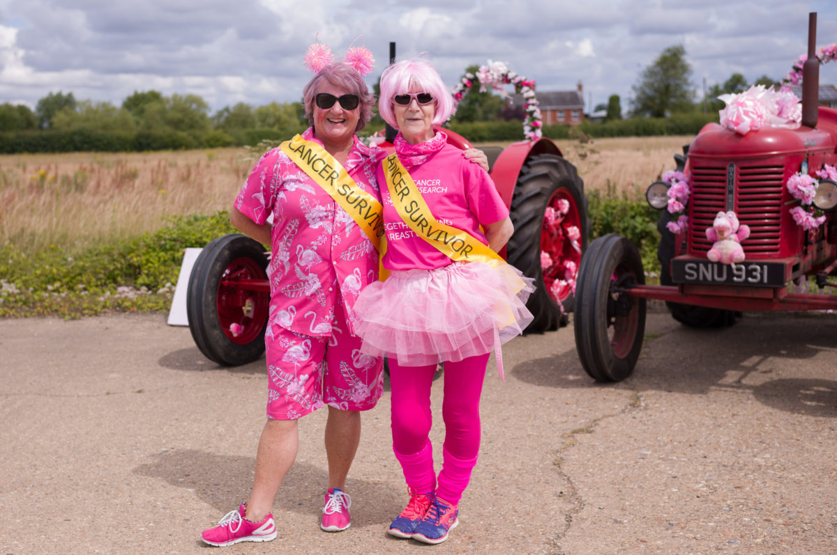 The Pink Ladies’ Tractor Run aims to raise £1m