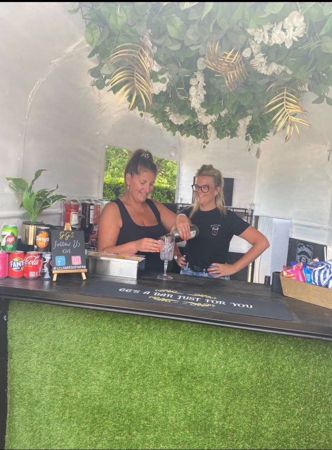 Mortgages by day, mobile drinks bar by night!