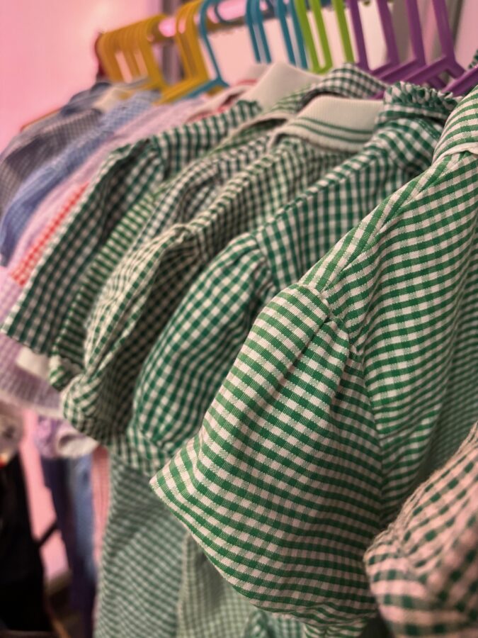School uniform pop-up returns