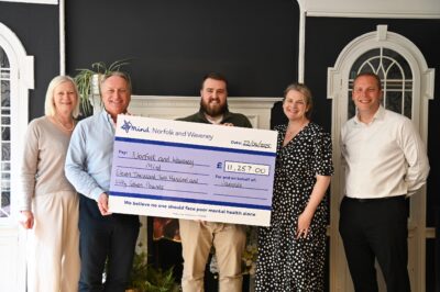 Jarrolds Retail raises funds Norfolk & Waveney Mind