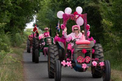 Pink Ladies’ Tractor Run smashes fundraising record